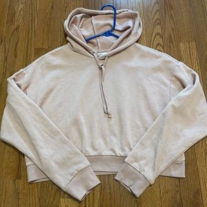 Cropped hoodie